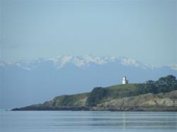 Olympic Mountains from San Juan Islands